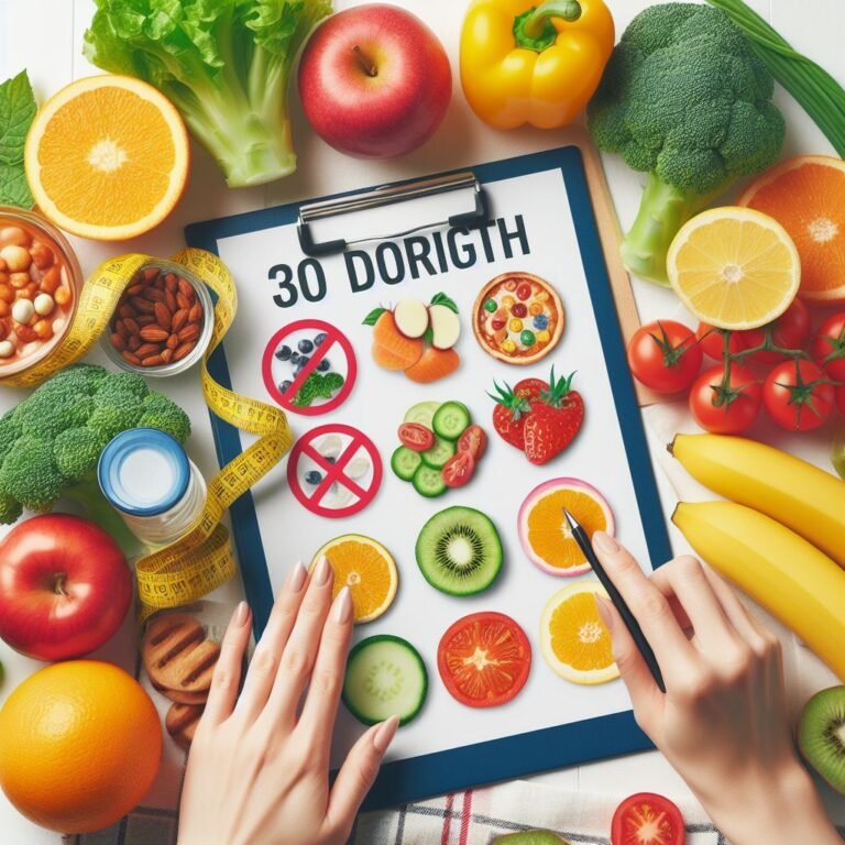 30-Day Diet Plan for Fat Loss